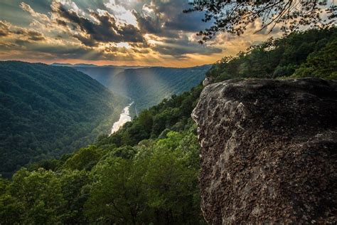Beauty Mountain New River Gorge West Virginia Photo By Randall