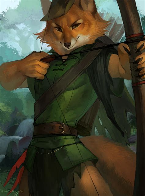 Robin Hood By Juliathedragoncat On Deviantart Furry Wolf Furry Art Robin Hood Disney