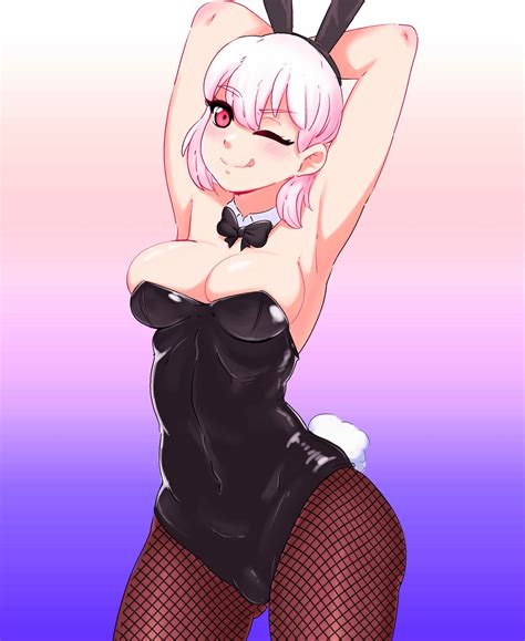 Rule 34 Bunnysuit Fortnite Lexa Fortnite Red Eyes White Hair 7013366