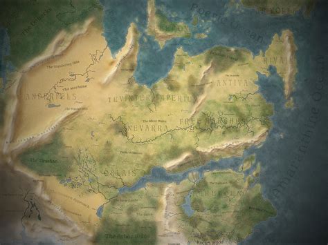 Thedas World Map Dragon Age By Martynasb On Deviantart