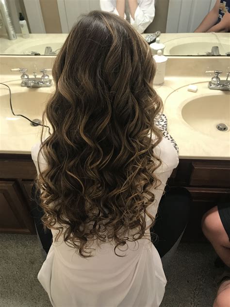 Homecoming Hair Curled Curled Hairstyles For Medium Hair Curls For