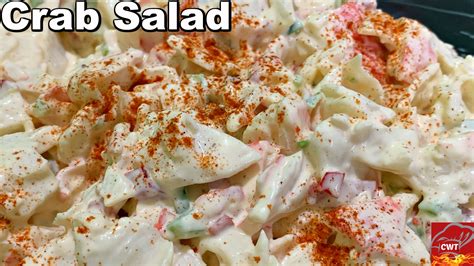 The main fish species now used is the alaskan pollock or walleye pollock, now as these species have been wiped out it is made from other species. Imitation Crab Salad Recipe Old Bay - Crab Salad Seafood ...