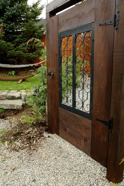 A video made by irish television show about the house featuring the traditional wrought iron work of foleys forge.foleys forge was established in 1845 and. garden gate - Traditional - Landscape - vancouver