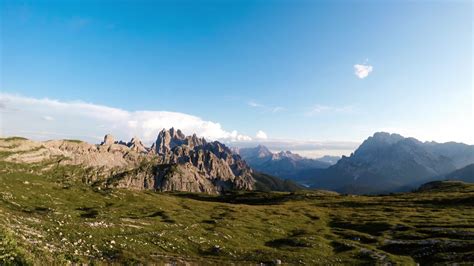National Nature Park Tre Cime In The Dolomites Alps