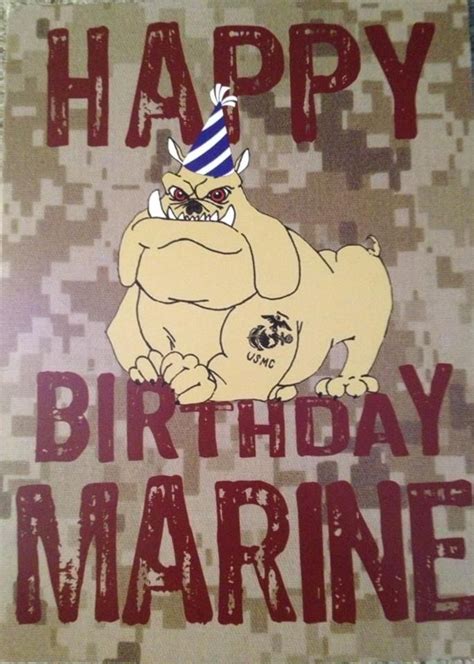 Happy Birthday Marine Corps Picture Cardinals