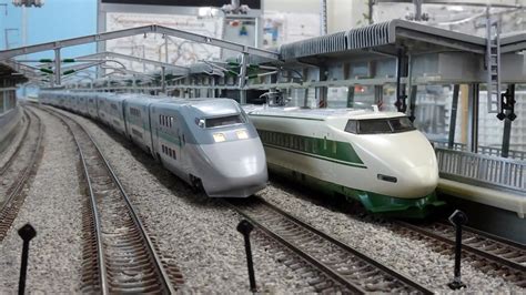Jr E1系東北・上越新幹線max・旧塗装 ー夢空間を走る ビスタ模型鉄道（エヌゲージ日記）