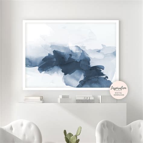 Abstract Landscape Minimal Abstract Painting Printable Art