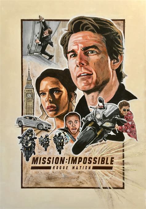 Mission Impossible Rogue Nation Posterspy