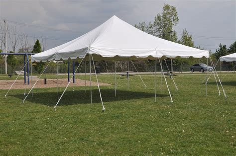 Yet they do not include canopy poles. Amazon.com : 20 ft by 20 ft White Canopy Pole Tent ...