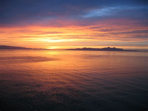 Great Salt Lake Marina Sunset Beautiful Sunset Pictures Sunset