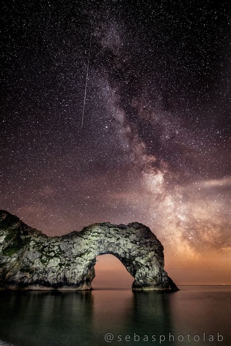 Milky Way Over Durdle Door Sebas Photography