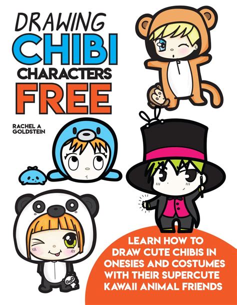 Free Drawing Chibi Characters Book For Kids How To Draw