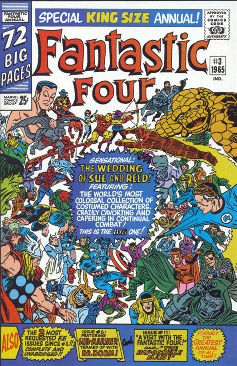 Marvel S Annuals Part One Fantastic Four Comic Book Daily
