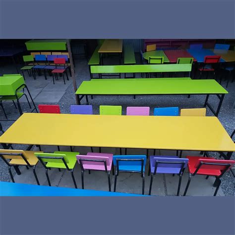 Kindergarten Rectangular Table 8ftby 2ft Nairobi School Furniture