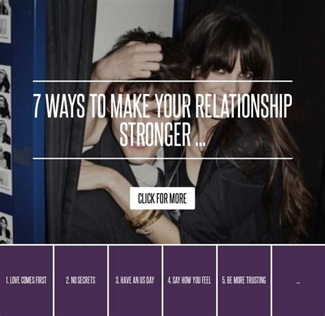 7 Ways To Make Your Relationship Stronger Strong Relationship Relationship How Are You
