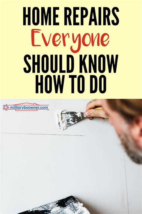 15 Home Maintenance Tasks And Repairs Everyone Should Know How To Do