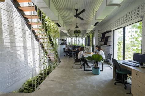 Ho Khue Architects Modern Village Office Inhabitat Green Design