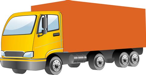 Side View Semi Truck Clipart Hd Png Download Transparent Png Image