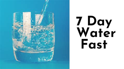 7 Day Water Fast Results I Cheated What I Learned Youtube