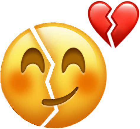 Broken Heart Emoji Dp Png