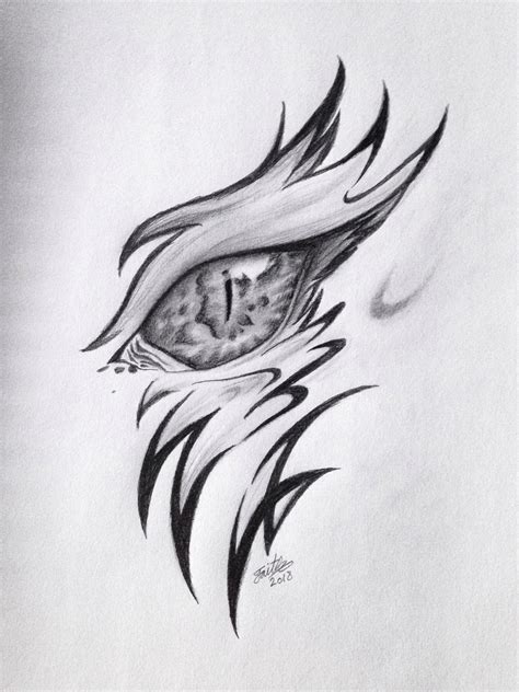 A Dragon Eye Drawing From My Art Instagram Craftycow