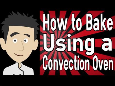 Reduce the temperature regualar convection ovens work basically the same as a conventional oven with the addition of a fan in the back of the oven that circulates heated air around. How to Bake Using a Convection Oven - YouTube