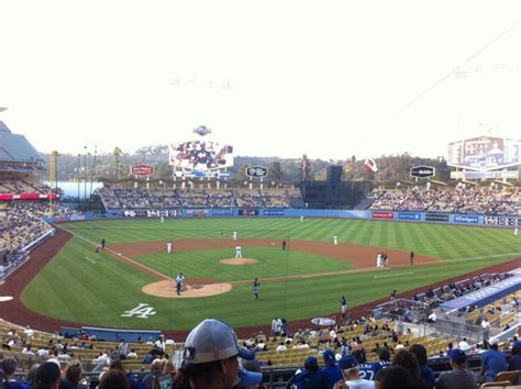 Photos At Dodger Stadium That Are Behind Home Plate