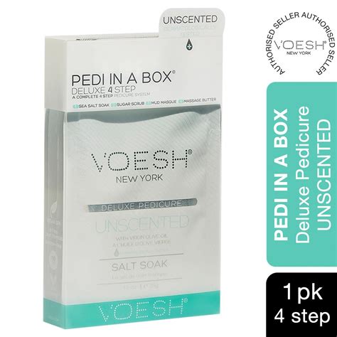 Voesh 4 Step Deluxe Pedi in a Box Unscented