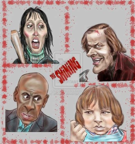 The Shining By Adavis57 On Deviantart The Shining Funny Caricatures
