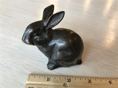 Small Bronze Bunny Rabbit Collectors Weekly