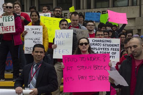 Graduate Students Protest Fee Increases The Statesman