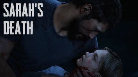 The Last Of Us Sarahs Death Joels Daughter Story Youtube