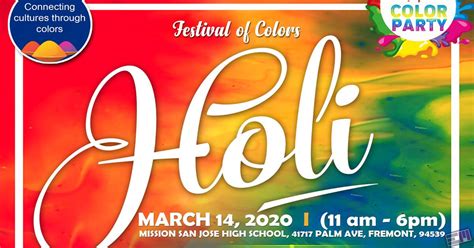 Festival Of Colors Holi 2020