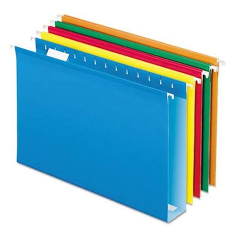 Pendaflex 5143x2asst Legal Size Extra Capacity Reinforced Hanging File