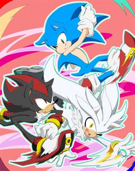 Shadow The Hedgehog Sonic The Hedgehog Silver The Hedgehog Sonic