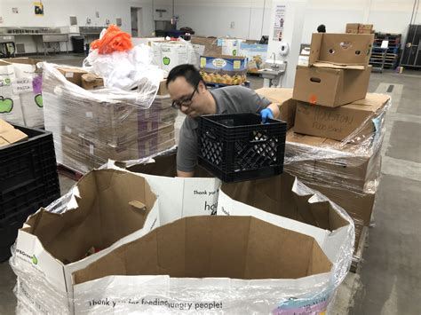We are open and looking forward to your help! Volunteering at Houston Food Bank | Axoscape
