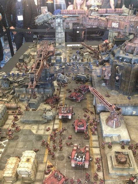 Amazing Warhammer 40k Table By Warllama Most Impressive Game Tables