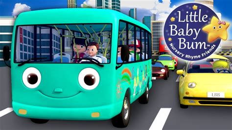 Wheels On The Bus Go Round Nursery Rhymes For Babies By Littlebabybum