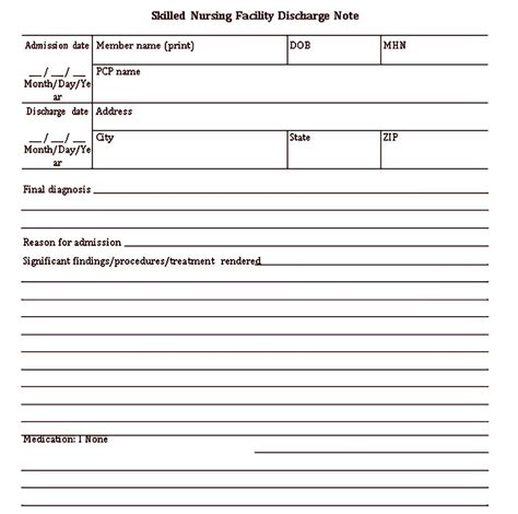Nursing Note Template Web A Nursing Note Template Is Used By Nurses To