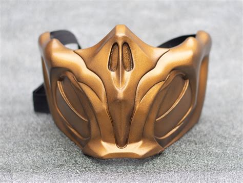 Skorpion Maske Aus Mortal Kombat Netherrealm Rage Etsy De