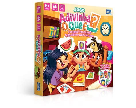 Jogo Adivinha O Que é Toyster Brinquedos Toyster