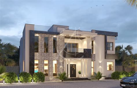 Modern Granite Residential House Design Comelite Architecture