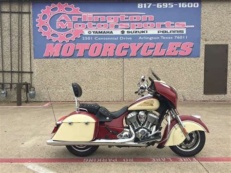 Indian Chieftain Indian Red Motorcycles For Sale