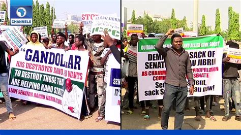 Kano APC Crisis Deepens As Factions Protest At National Assembly YouTube