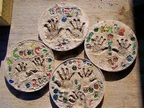 Cement Stepping Stones Garden Diy Diy Crafts Do It Yourself Diy