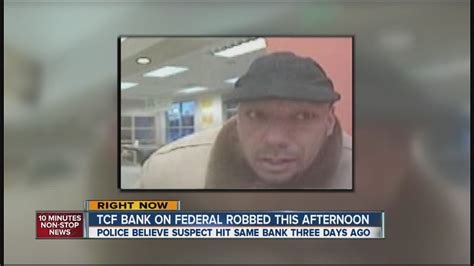 Police Man Robs Same Bank Twice In Days Youtube