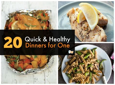 Cooking For One 20 Quick And Healthy Dinner Recipes Healthworks Malaysia