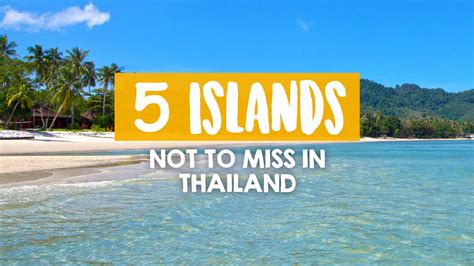 5 Best Islands In Thailand You Could Visit For Your Summer Vacation