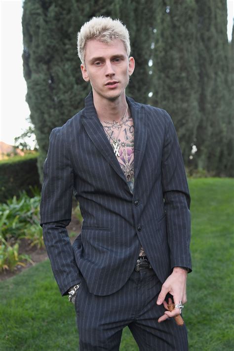 Some of his idiosyncratic raps include bad things (2017), red devil (2018), i think i'm okay (2019), glass house (2019), candy (2019), why are you here (2019), and mind of a stoner (2019). Machine Gun Kelly and Megan Fox Share a Black & White ...