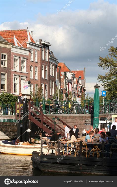 The Dutch city of Leiden - Stock Editorial Photo © joophoek #174437941